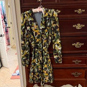 Stylish abstract  Print Dress by Marie Oliver